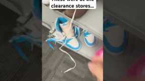I went to clearance stores in rich neighborhoods…. #sneaker #shoes