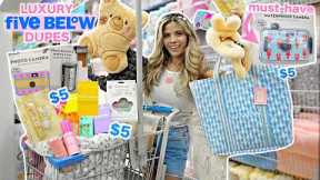 Five Below Shop With Me ✨ Girly $5 Luxury Dupes Shopping Spree (No Budget!)