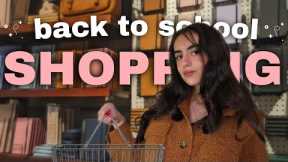 back to school supplies SHOPPING for HIGHSCHOOL in Australia