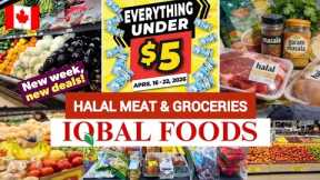 Iqbal Halal Foods | Everything Under $5 | Halal Meat & Groceries Shopping In Canada | New Deals 