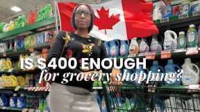$400 Monthly Grocery Budget in Canada | Are Canadian Grocery Prices This Expensive?