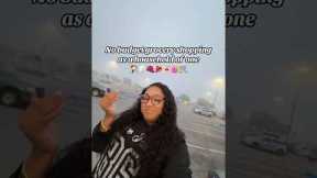 NO BUDGET GROCERY SHOP #shopping #groceryshopping #groceryhaul #shorts #trending #viral #reels #fyp