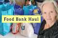 Huge Food Bank Grocery Pantry Haul -