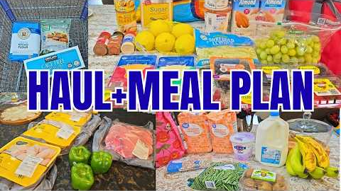 Budget Grocery Haul | $133 Costco, Aldi & Walmart Haul