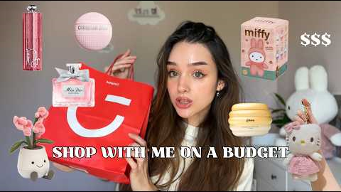 I WENT SHOPPING ON A BUDGET 🎀 Haul Korean store, Beauty store, Rituals, Miniso, Popmart
