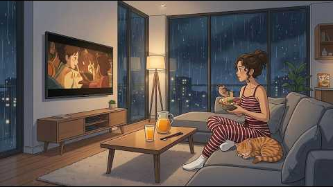 Slow Evenings After Work, Grocery Shopping, Homemade Comfort Food & Relaxing After A Stressful Day