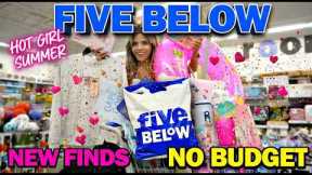 FIVE BELOW * HOT GIRL SUMMER LUXURY DUPES NEW FINDS GIRLY HAUL NO BUDGET SHOPPING SPREE! 💖