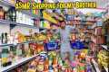 ASMR grocery shopping for my brother