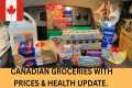 CANADIAN GROCERIES WITH PRICES &