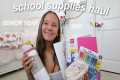 SCHOOL SUPPLIES HAUL *senior in high