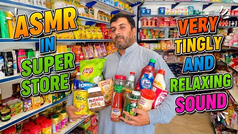 🛒✨ ASMR Super Store Shopping | Very Tingly & Relaxing Grocery Sounds 🔊 | Satisfying Store Experience