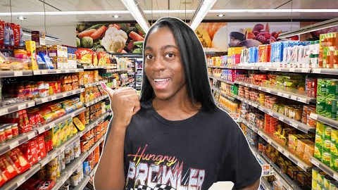 I Went Grocery Shopping ALONE For The First Time!