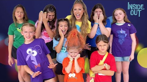 INSIDE OUT 2 INSPIRED SHOPPING CHALLENGE AT LEARNING EXPRESS 🌈🎭🎬 (ACTING CHALLENGE)