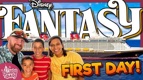 DISNEY FANTASY Embarkation Day! 5-Night Bahamas Cruise from Port Canaveral