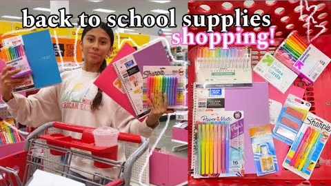 BACK TO SCHOOL SUPPLIES SHOPPING! 📚✏️ | 2024