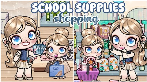 School Supplies Shopping 📚🛒 | Avatar World | Pazu