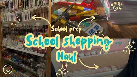 School Shopping Haul 2026 ✏️📚||School Prep Day 📖🌷||School Supplies Haul & Prep