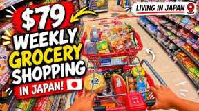 $79 Weekly Grocery Shopping in Japan
