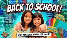 ​School supplies shopping checklist: Check! ✅ Ready at excited na sina Powee & Cai pumasok!