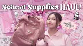 BACK TO SCHOOL SUPPLIES HAUL 2026 🎀✏️ || school shopping, stationery haul, what's in my bag, etc.