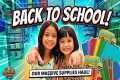 ​School supplies shopping checklist: