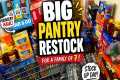 BIG Pantry Restock for a Family of 7