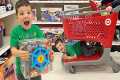 Caleb GOES TOY SHOPPING at TARGET for 
