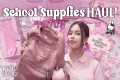 BACK TO SCHOOL SUPPLIES HAUL 2026